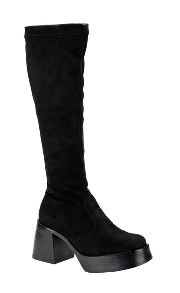 JoDis Destroy stígvél - black suede