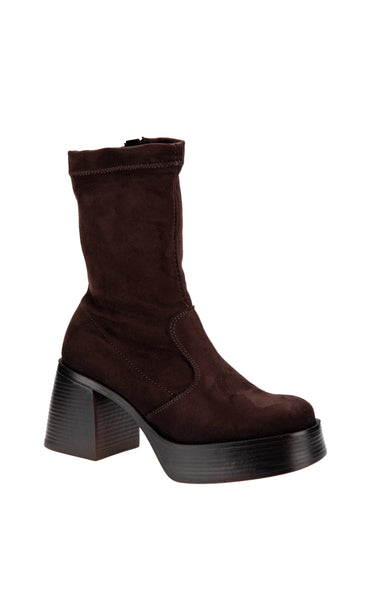 JoDis Destroy ökklaskór - brown suede