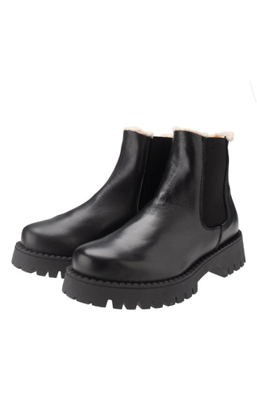 JoDis Penny ökklaskór - black leather