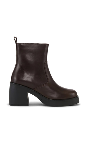 JoDis Valma ökklaskór - dark brown leather