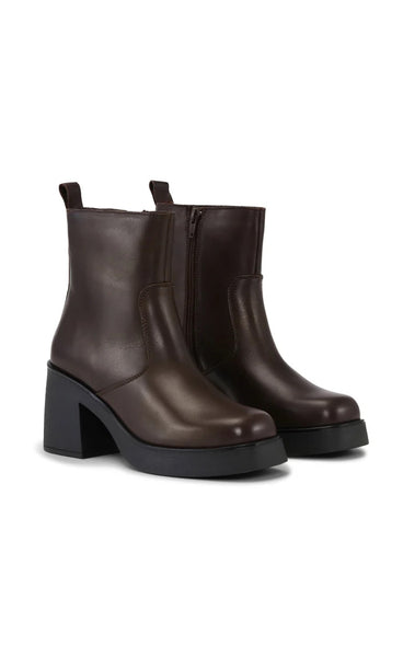 JoDis Valma ökklaskór - dark brown leather