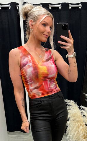 Mesh top 9675 - fushia