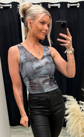 Mesh top 9675 - black