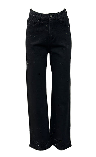 Teygju gallabuxur GLITTER 965-1 - PLUS