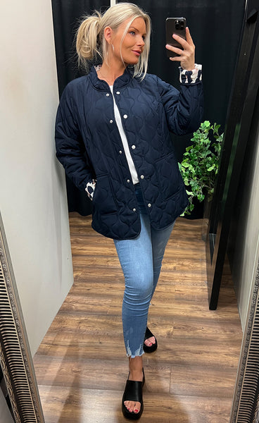 Amme jacket PLUS - navy