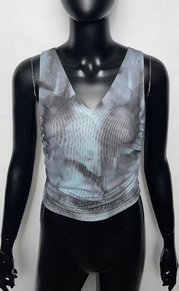 Mesh top 9675 - black