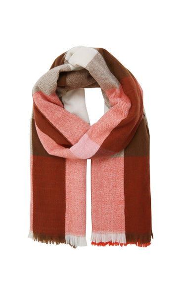 Berry scarf - red mix