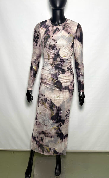 Tamara dress - pink/gold