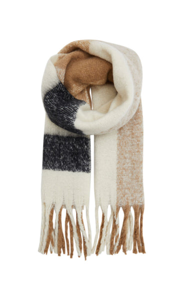 Anya scarf - beige mix