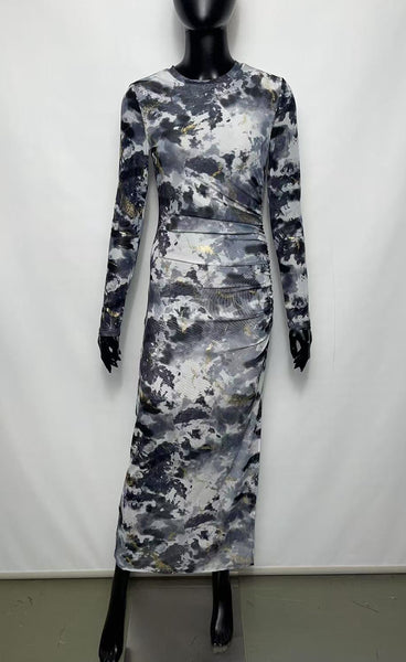 Tamara dress - black/gold