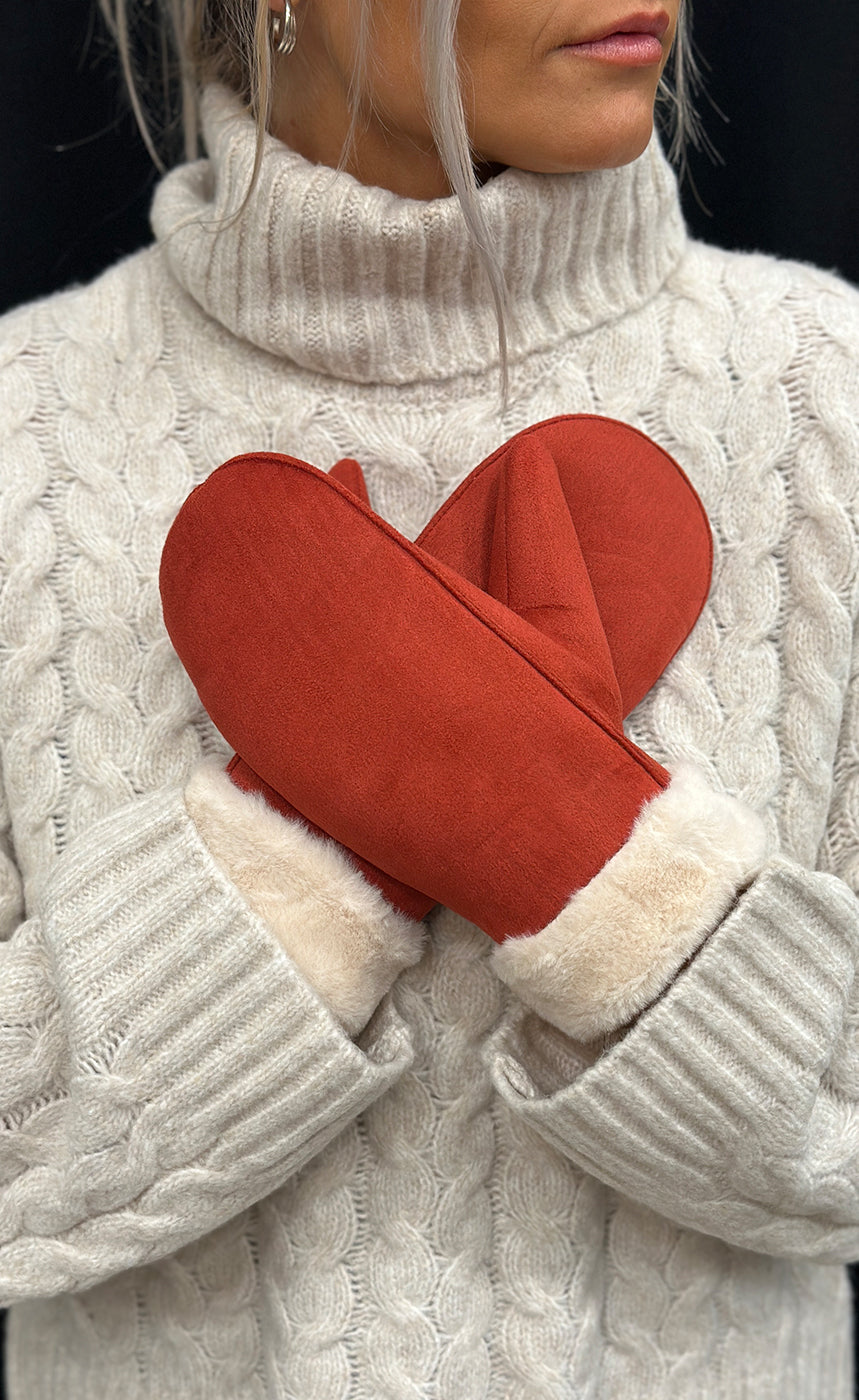 Lúffur m/loði - rust