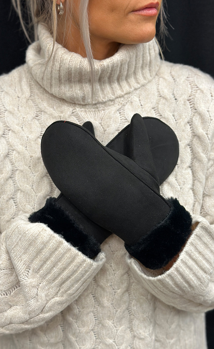 Lúffur m/loði - black