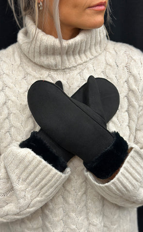 Lúffur m/loði - black