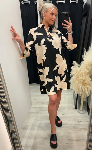 LOVE441-36 - black/flower