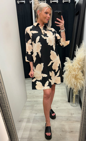 LOVE441-36 - black/flower