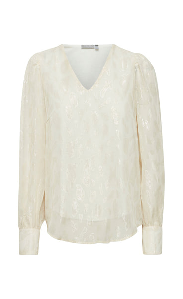 Sparkly blouse 1 - whitecap