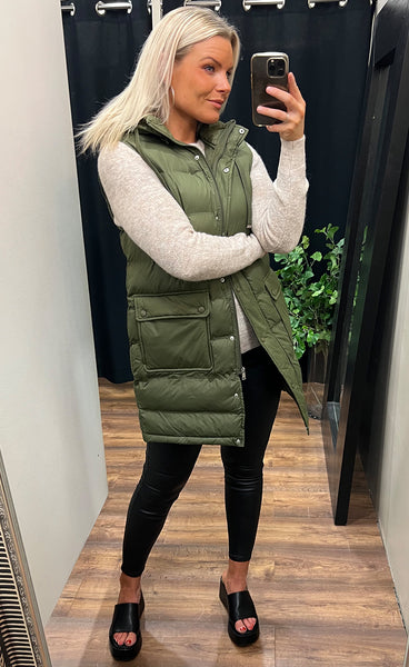 Fabia vest - army