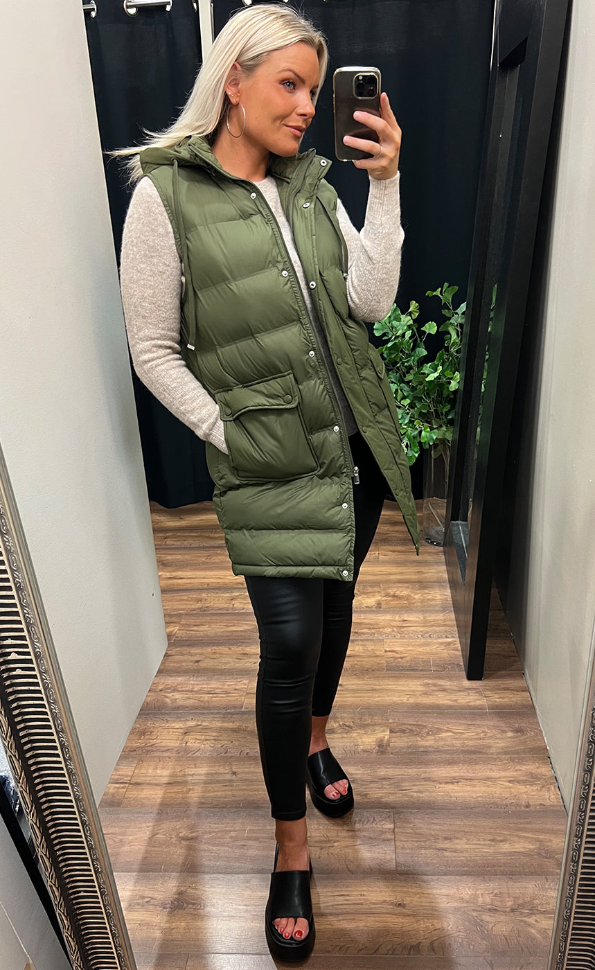 Fabia vest - army