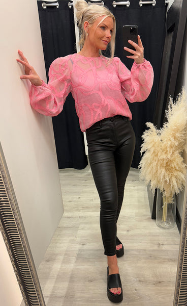 Odine blouse - desert rose