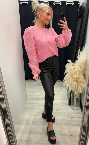 Odine blouse - desert rose