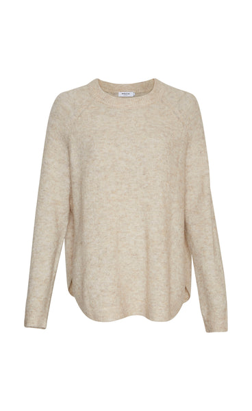 Lessine pullover - oatmeal melange