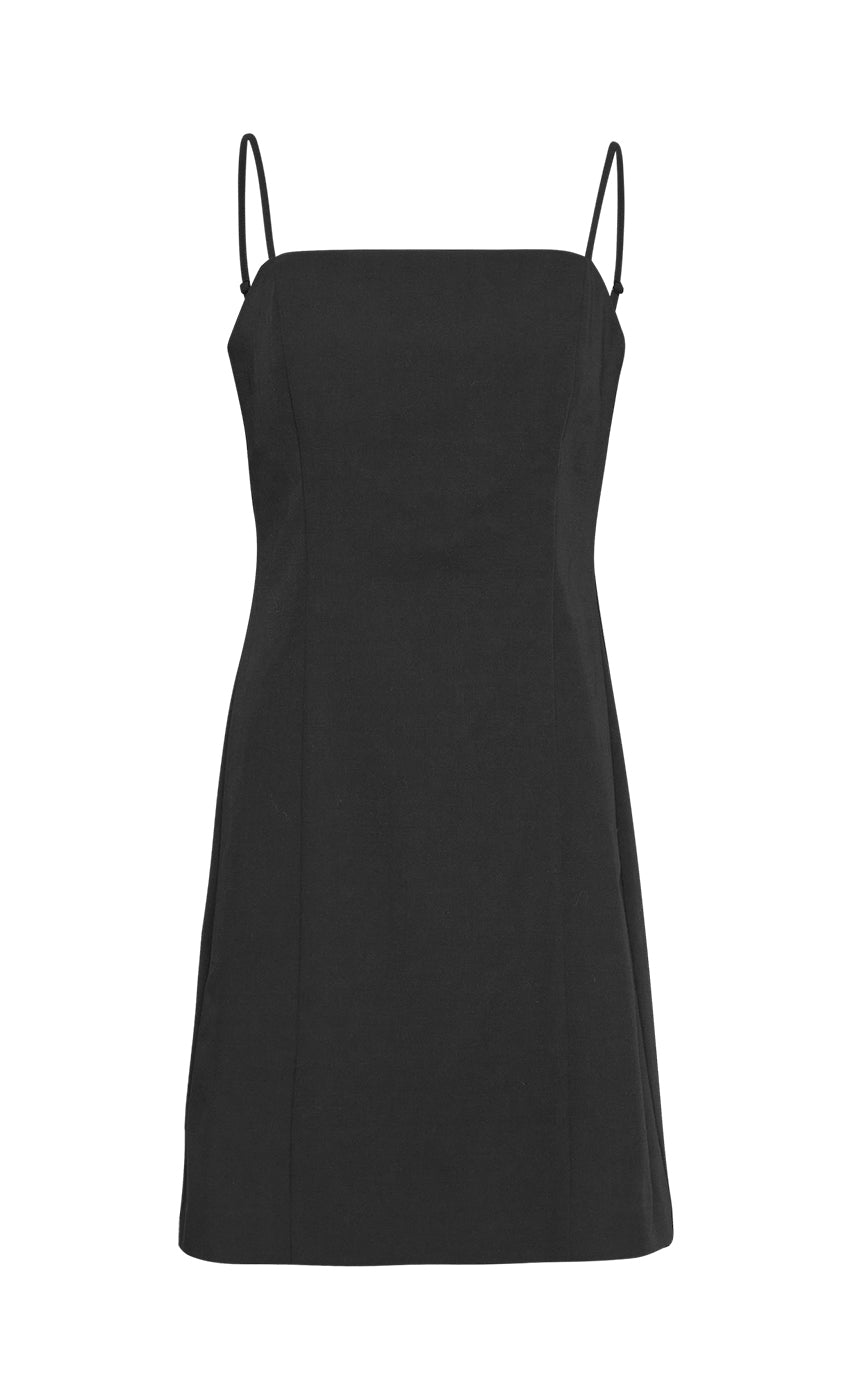 Tamara mesh dress - coffee