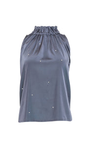 Hailey dress - green swirl