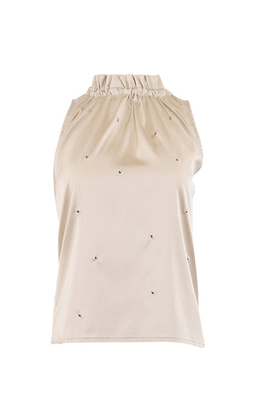 Liva studs - champagne