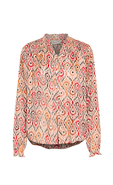 Saga shirt - poppy red