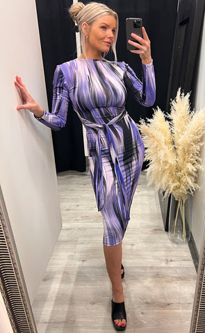 Sarah dress - lilas