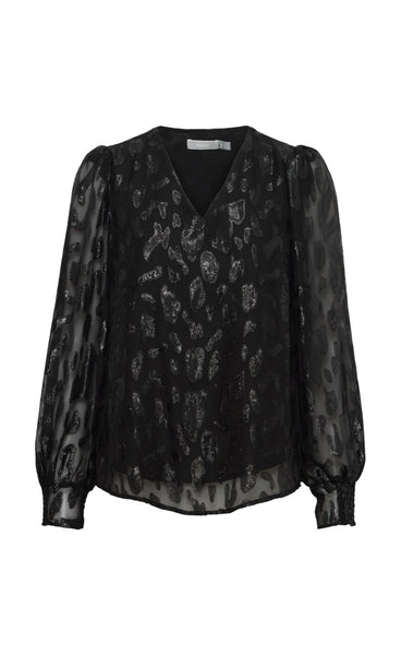 Sparkly blouse 1 - black