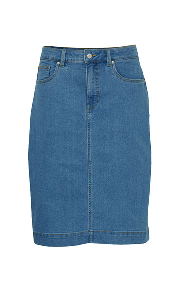 Denima skirt 2 - medium blue