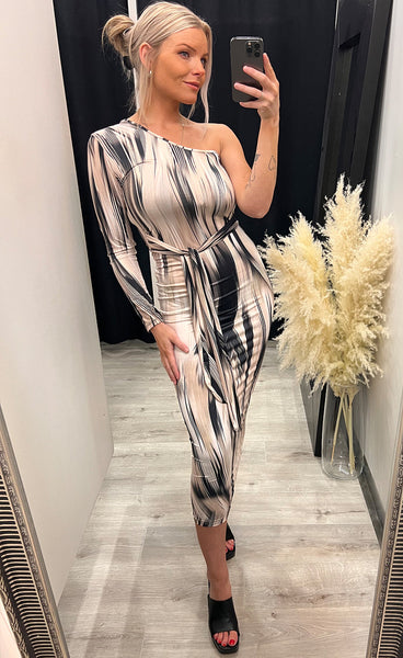 Celine dress - beige mix