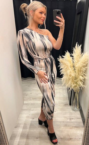 Celine dress - beige mix