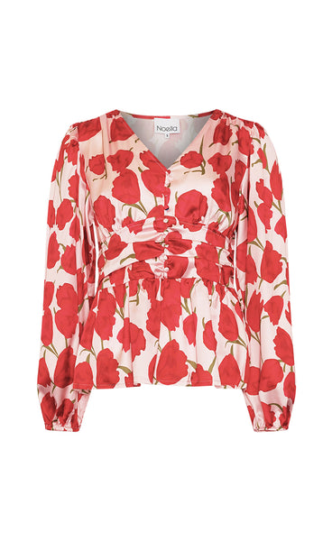 Patty blouse - tulip print
