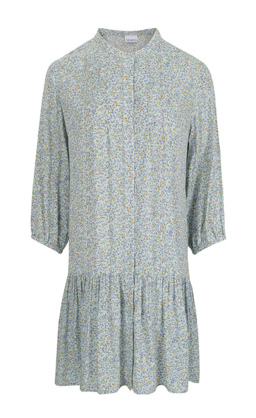 Imogene dress - blue flower