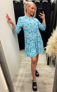 Imogene dress - cindy blue print