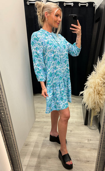 Imogene dress - cindy blue print