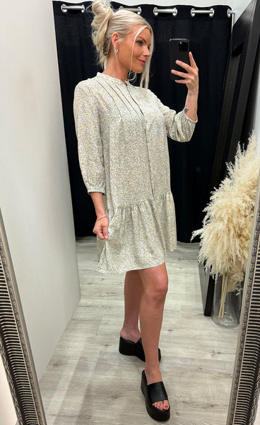 Imogene dress - yellow flower