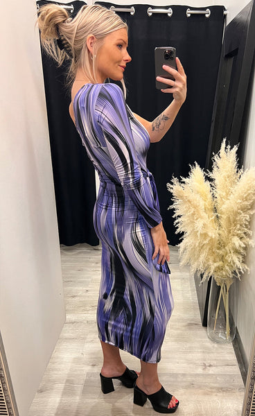 Celine dress - lilas mix