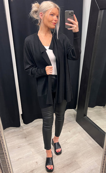 Chimma cardigan PLUS - black