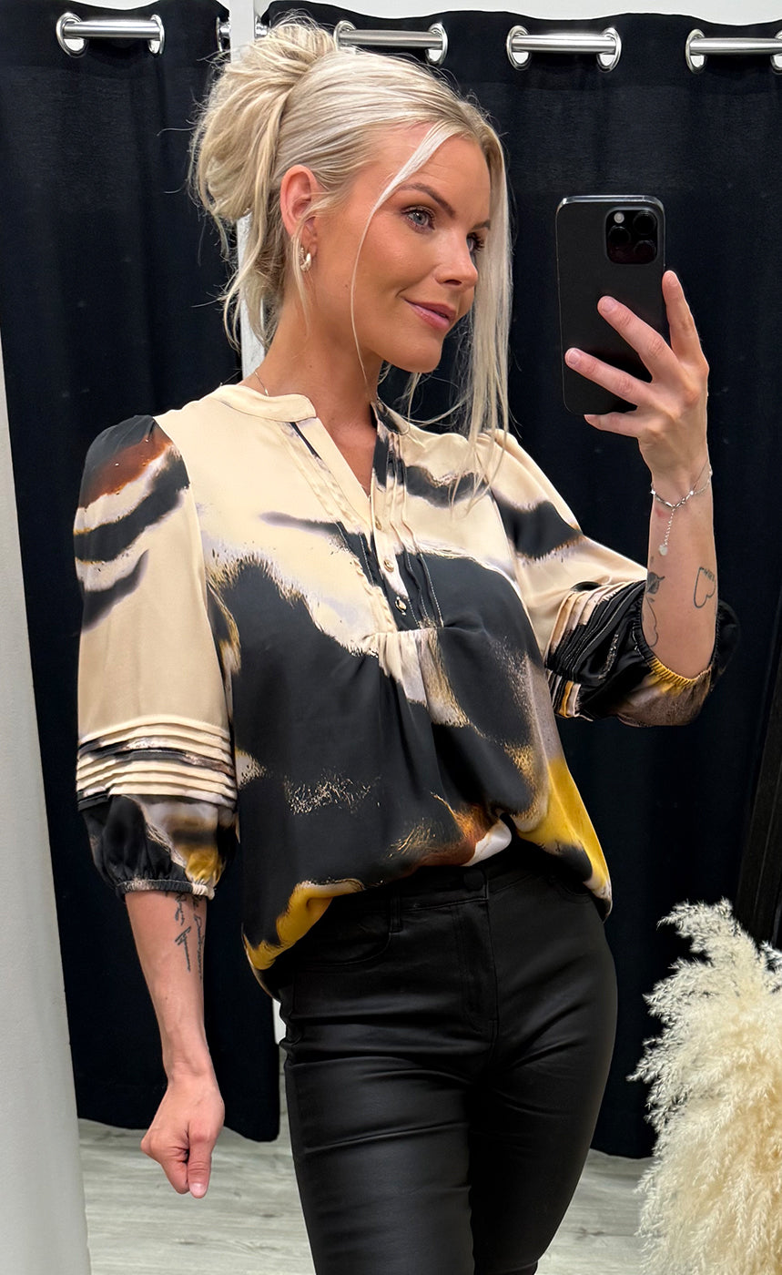 Camilla blouse - beige