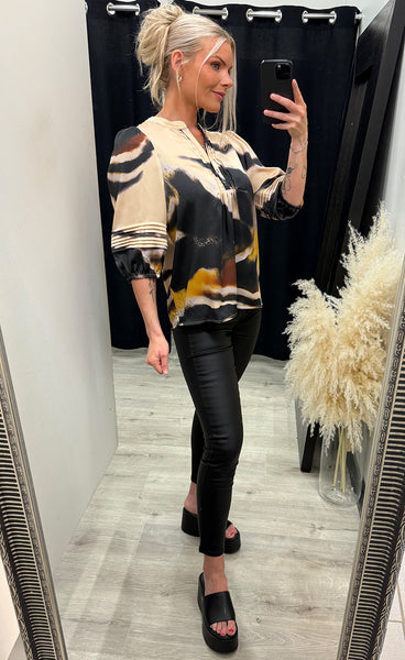 Camilla blouse - beige