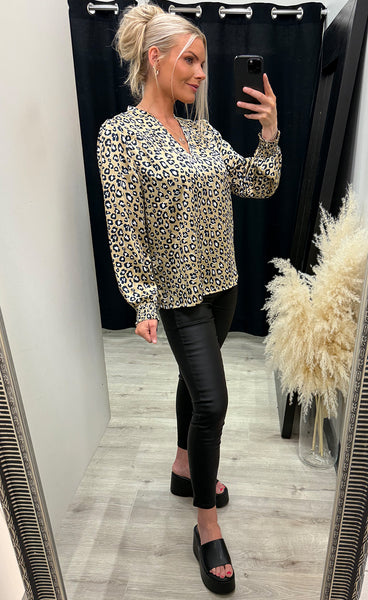 Camilla blouse - sand