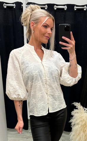 Irish blouse - creme