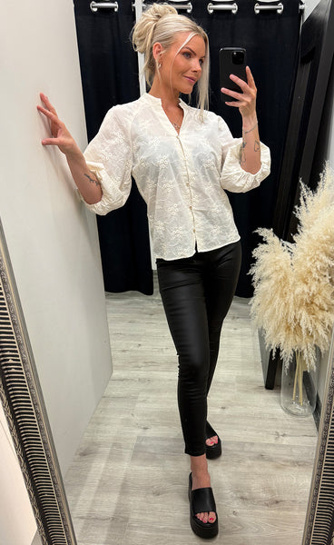 Irish blouse - creme
