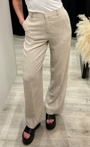 Pennie ginia HW pants - sand