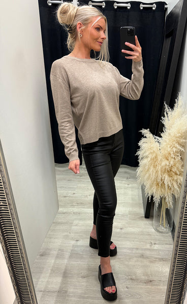 Jorunn knit - light sand