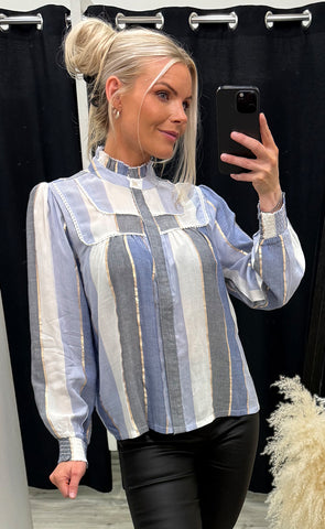 Isabella blouse - blue