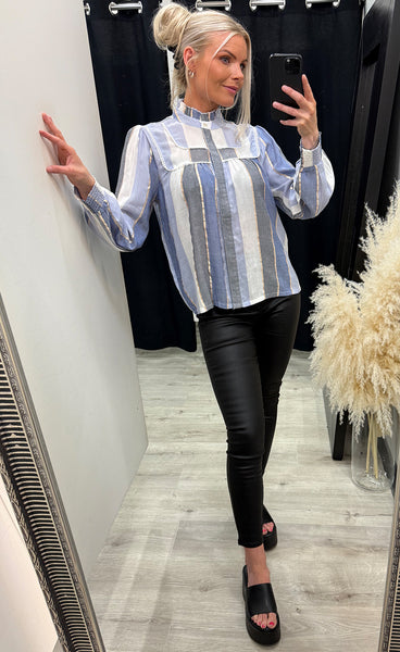 Isabella blouse - blue
